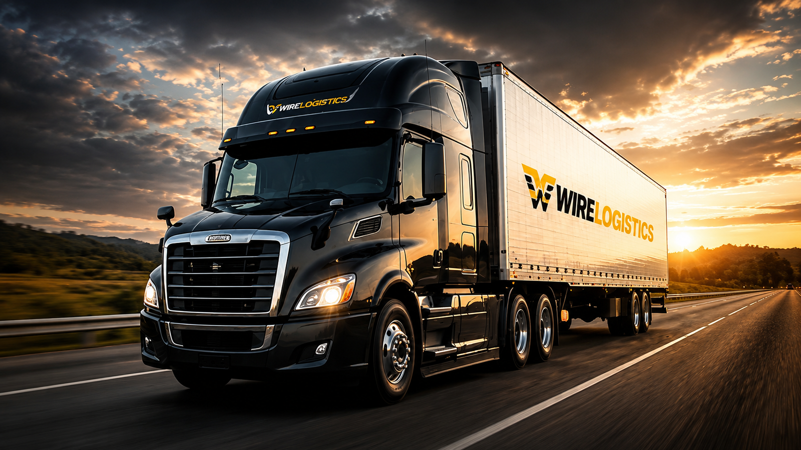 Logistics truck