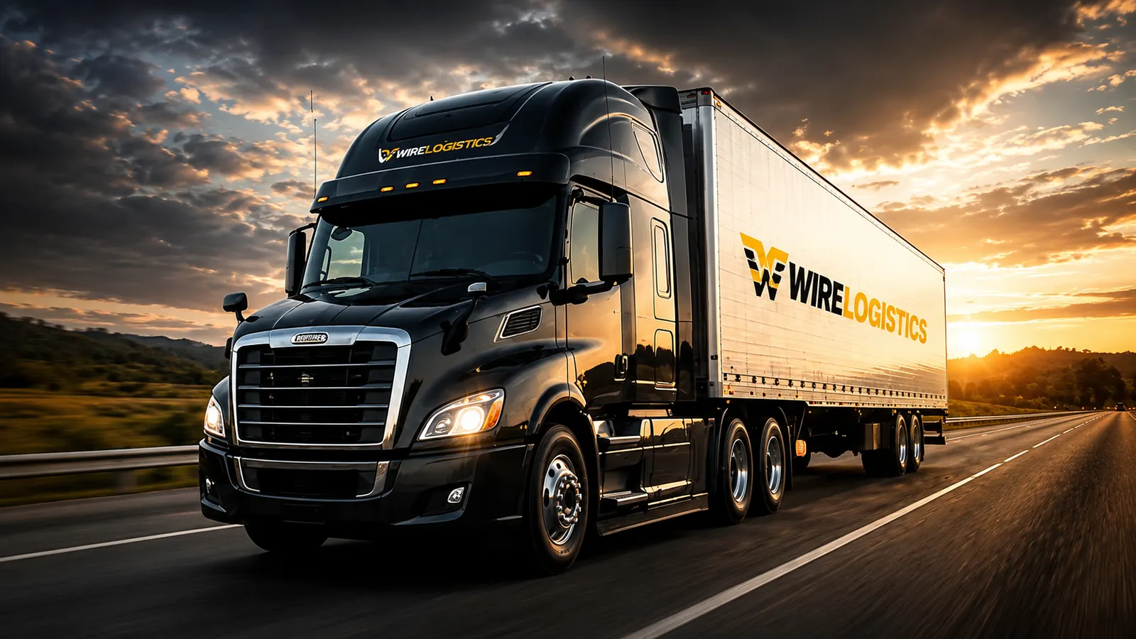 Logistics truck